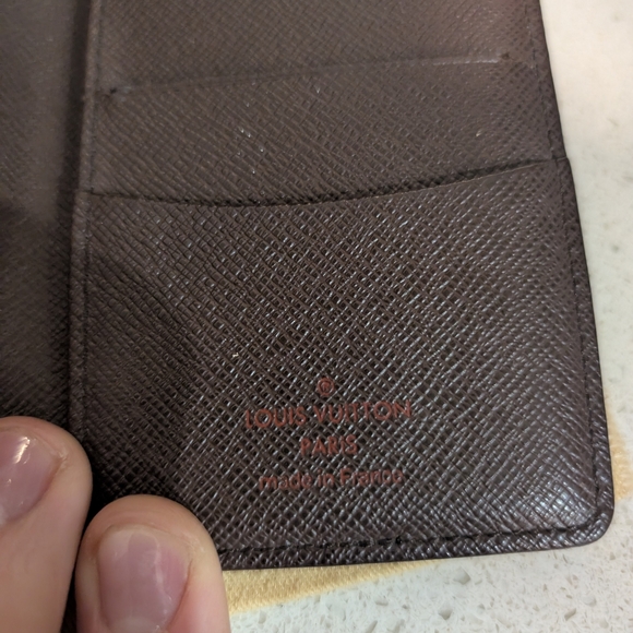 *Authentic* Louis Vuitton Damier Ebene Pocket Organizer - Picture 4 of 8